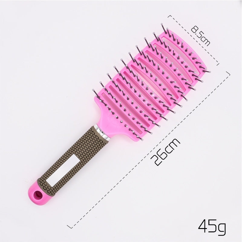 Hairbrush Anti Kit Brushy Women Detangler Hair Brush Bristle Nylon Scalp Massage Teaser Hair Brush Comb Hairbrush Anti Kit Brushy Women Detangler Hair Brush Bristle Nylon Scalp Massage Teaser Hair Brush Comb